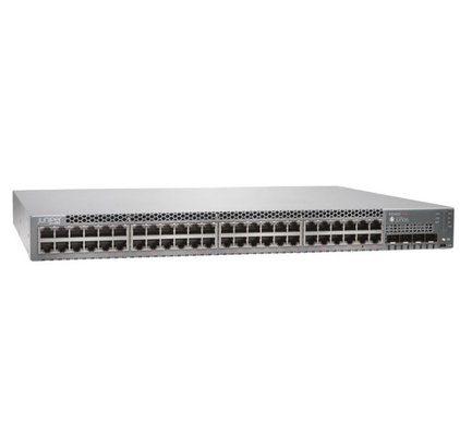 EX3400-48P EX3400 48 portas 10/100/1000BaseT PoE+ 4 X 1/10G SFP/SFP+ 2 X 40G QSFP+ Ventiladores redundantes Fluxo de ar de frente para trás