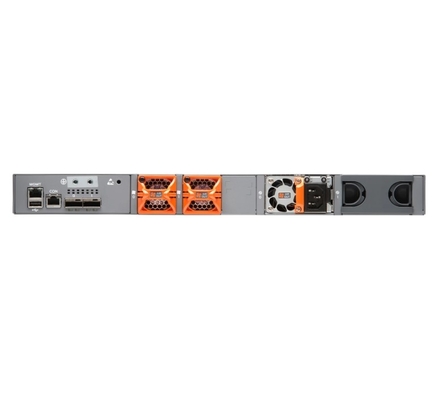 EX3400-48T EX3400 48 portas 10/100/1000BaseT 4 X 1/10G SFP/SFP+ 2 X 40G QSFP+ Ventiladores redundantes Fluxo de ar frontal para trás