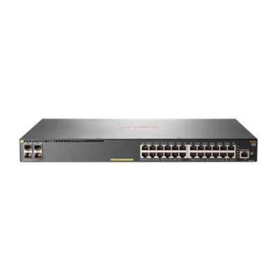 JL255A, switch Aruba 2930F, 24xGE PoE+/4xSFP+/370W PoE Budget