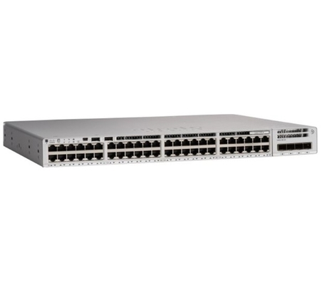 C9300L-48T-4G-A Cisco Catalyst 9300L Switches 48 portas de ligações fixas de dados somente ligações 4X1G de rede