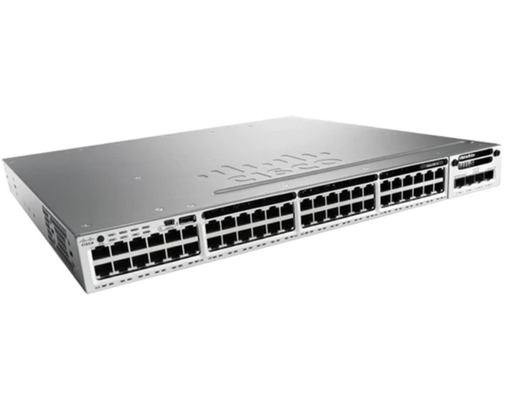 C9300L-48T-4G-A Cisco Catalyst 9300L Switches 48 portas de ligações fixas de dados somente ligações 4X1G de rede