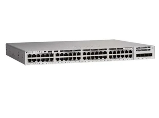 C9300L-48T-4G-A Cisco Catalyst 9300L Switches 48 portas de ligações fixas de dados somente ligações 4X1G de rede