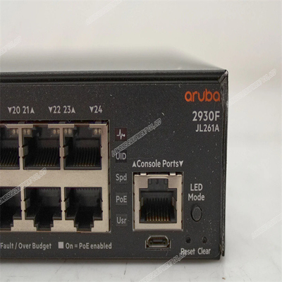 JL261A Interruptor Ethernet Industrial 1000mbps Interruptor Poe Metal Half-Duplex Função Lacp Condição nova