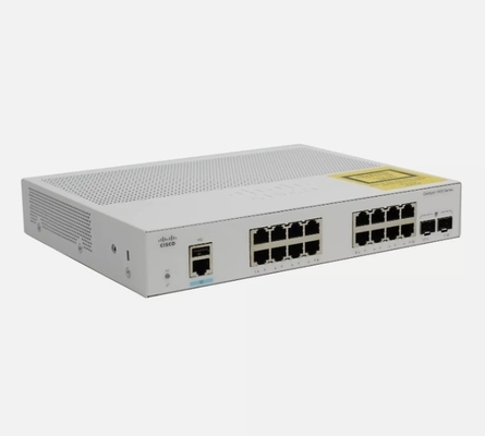 C1000-16T-2G-L Cisco Catalyst 1000 Switch 16x 10/100/1000 portas Ethernet 2x 1G SFP Uplinks