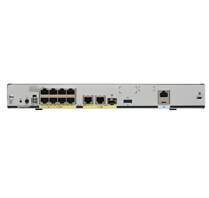C1111-8P Roteador da série Cisco 1100 ISR 1100 8 portas Dual GE WAN Ethernet Roteador