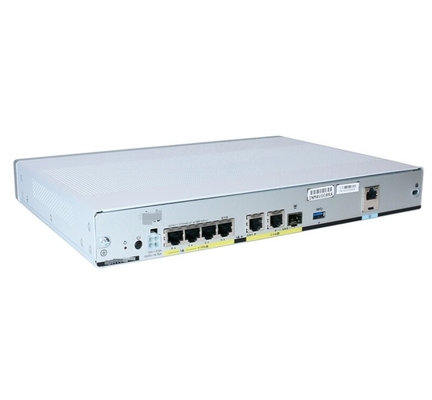 C1111-4P Roteador Cisco série 1100 ISR 1100 4 portas Dual GE WAN Ethernet Roteador