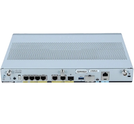 C1111-4P Roteador Cisco série 1100 ISR 1100 4 portas Dual GE WAN Ethernet Roteador
