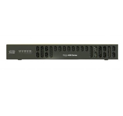 ISR4221/K9 Cisco ISR 4221 Router 35Mbps-75Mbps Sistema de transferência 2 WAN/LAN Portos 1 SFP Port Multi Core CPU 2 NIM