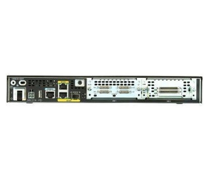 ISR4221/K9 Cisco ISR 4221 Router 35Mbps-75Mbps Sistema de transferência 2 WAN/LAN Portos 1 SFP Port Multi Core CPU 2 NIM