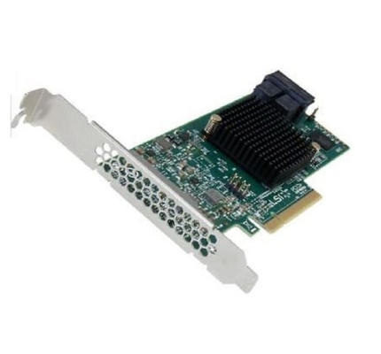 Broadcom LSI SAS 9500-8i Host Bus Adaptador 12Gb/s SAS 8-Port PCIe 3.0 HBA Cartão de Suporte Raid 0/1/1E/10O Broadcom 9311-8i