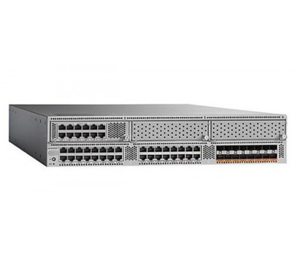N5K-C5596T-FA - Cisco Nexus 5000 Series Switch Nexus 5596T Chassis 2RU com 2PS/4Fans 32x10GT/16xSFP+ Portos fixos N5K-C5596T-FA
