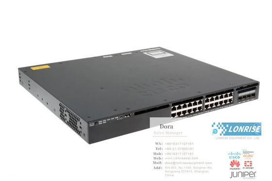 WS-C3650-24PD-S C3650 Série Ethernet Switch 24 Port PoE Gigabit Enterprise Switch WS-C3650-24PD-S