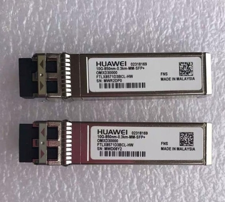 OMXD30000 Transceptor óptico Huawei OMXD30000 SFP+ 10G Módulo multimodo (850nm 0,3km LC)
