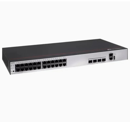 S1730S-S24P4S-A Huawei S1730S-S24P4S-A (24 portas Ethernet 10/100/1000BASE-T 4 Gigabit SFP PoE+, Fornecimento de energia AC