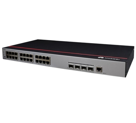 S1730S-S24P4S-A1 Huawei S1730S-S24P4S-A (24 portas Ethernet 10/100/1000BASE-T 4 Gigabit SFP, PoE+, fonte de alimentação AC)
