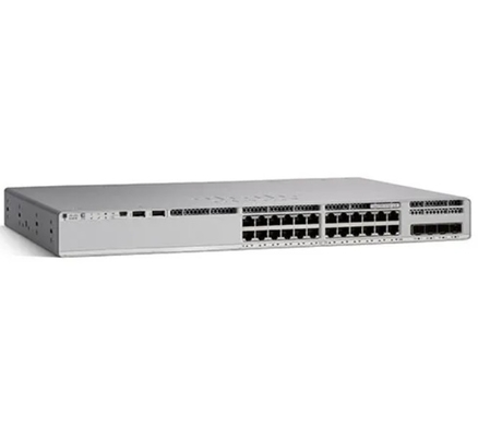 C9200L-24T-4G-E Cisco Switch Catalyst 9200L 24 portas de dados 4x1G uplink Switch Network Essentials