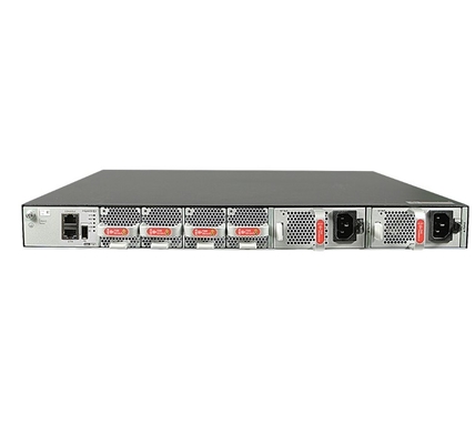 CE6863E-48S6CQ-F Huawei CloudEngine 6800 48*25G SFP28, 6*100G QSFP28, 2* fonte de alimentação AC, saída de ar do lado da porta