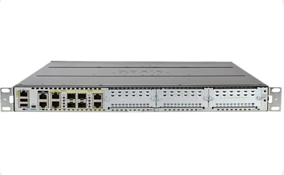 ISR4431-K9 Suporta 3 módulos de interface de rede NIM Slots fornece 500 Mbps a 1 Gbps de transferência agregada