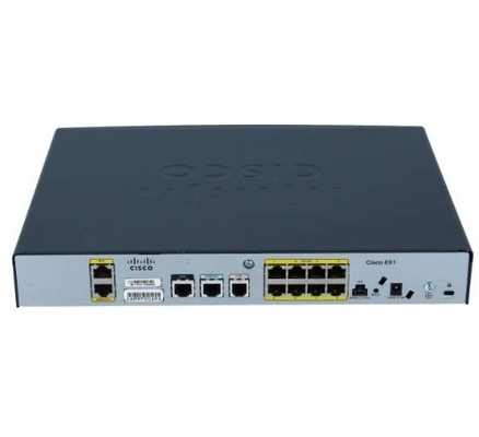 Router CISCO891-K9 Cisco 891 GigaE SecRouter 2 portos MACILENTOS portos de 8 x 10/100 de LAN
