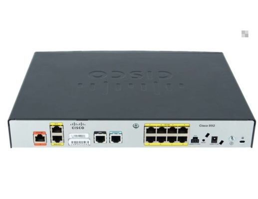 Router CISCO891-K9 Cisco 891 GigaE SecRouter 2 portos MACILENTOS portos de 8 x 10/100 de LAN