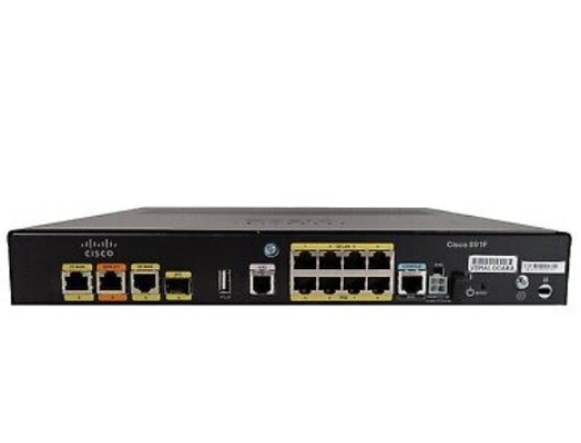 Controlador sem fio AVC WAN da segurança do ponto de entrada do router C891F-K9 1 SFP 4 de Cisco