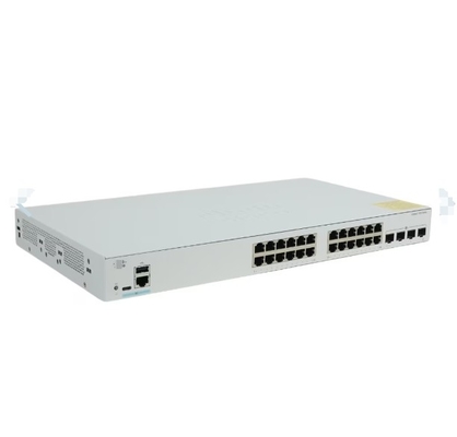 Cisco C1300-24T-4X 24x 10/100/1000 Portos 4x 10 Gigabit SFP+ Montável em rack