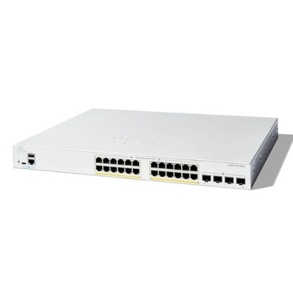 Cisco C1300-24T-4X 24x 10/100/1000 Portos 4x 10 Gigabit SFP+ Montável em rack