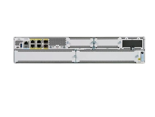 C8200L-1N-4T - Cisco Catalyst 8200 Series Edge Platforms & uCPE C8200L 1RU com 1 slot NIM e 4 portas WAN Ethernet de 1 Gigabit