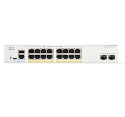 C1300-16P-2G Cisco C1300-16P-2G - Cisco Switches Catalyst 1300 16 portas GE, PoE, 2x1G SFP