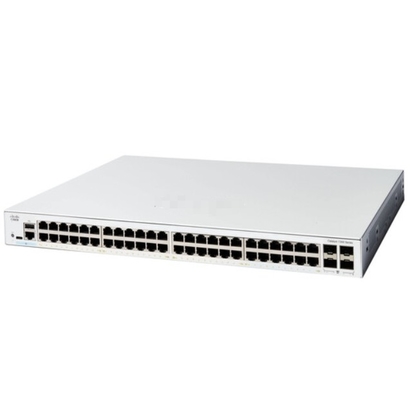 Cisco C1300-48T-4X - Cisco Switches Catalyst 1300 GE de 48 portas, 4x10G SFP