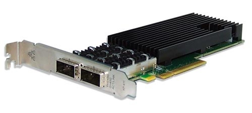 PE340G2QI71 Dual Port Fiber 40 Gigabit Ethernet PCI Express Server Adaptador Silicom