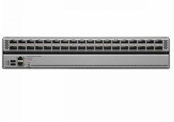 N9K-C93180YC-FX Nexus 9300 Com 48p 1/10G/25G SFP+ e 6p 40G/100G QSFP28 MACsec e portas unificadas