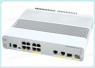 WS-C2960CX-8PC-L Cisco Ethernet Network Switch Cisco Catalyst 2960-CX 8 Port PoE LAN Base equipa 8 portas Gigabit Ethernet POE + com 2 x 1 Gigabit de cobre e 2 x 1 Gigabit SFP uplinks