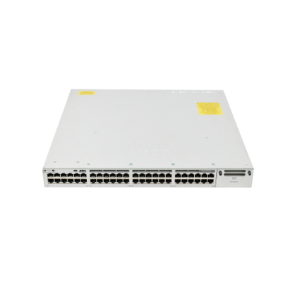 C9300-48P-A Catalyst 9300 1G de cobre de 48 portas Cisco Ethernet Switch com uplink modular PoE + Network Advantage
