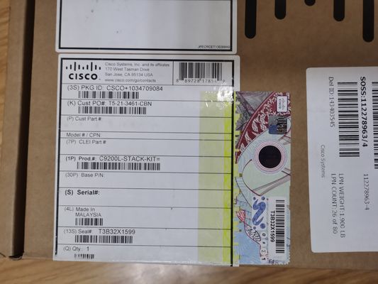 Módulo de empilhamento de rede Cisco C9200L-STACK-KIT para Catalyst 9200L