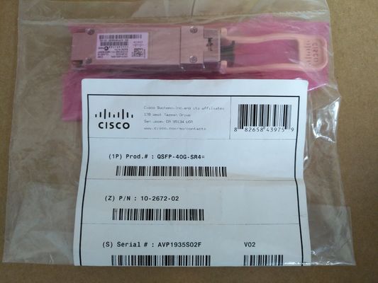Módulo transceptor MMF Cisco QSFP-40G-SR4 40GBASE-SR4