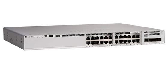 Switch Cisco C9200L-24P-4G-E Catalyst 9200L de 24 portas PoE+