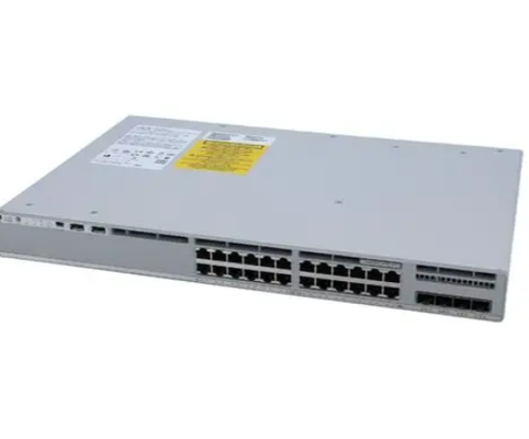 Cisco C9200L-24T-4X-E 24 portas Gigabit Switch com 4x10G Uplinks