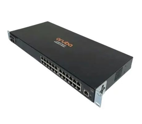 Switch Aruba JL658A Gigabit Ethernet de 24 portas Layer 3