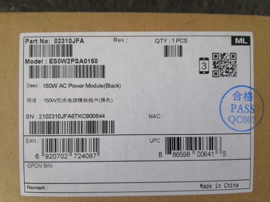 Módulo de alimentação AC Huawei ES0W2PSA0150 150W para Série S5700