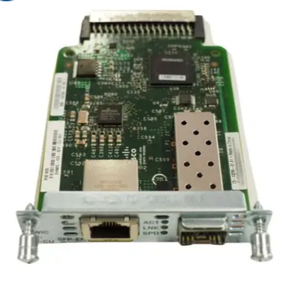 Cisco EHWIC-1GE-SFP-CU HWIC Gigabit Ethernet de 1 porta com slot SFP