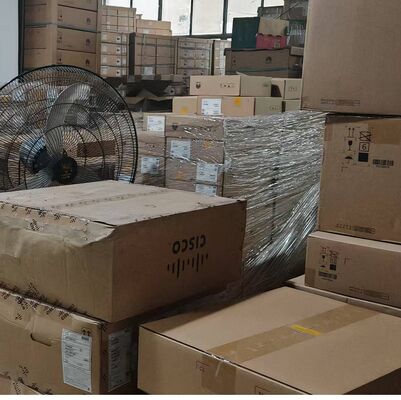 CE6860-SAN-F0, interruptor Huawei CE6800, fonte de alimentação 48x25GE SFP28/8x100GE QSFP28/2xAC