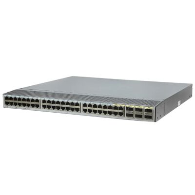 CE5880-48T6Q-EI, switch Huawei CE5800, 48x10GE SFP+/6x40GE QSFP+/Sem ventilador e fonte de alimentação
