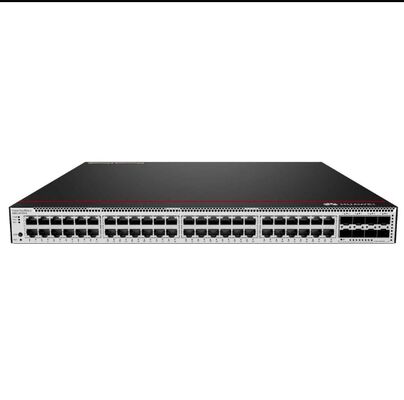 Switch Huawei CE5855-48T4YS com 48 * GE RJ45, 4 * 10GE SFP, ventiladores integrados, entrada lateral da porta, sem módulos de potência
