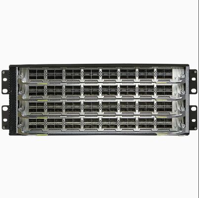 Switch de rede Huawei CloudEngine CE9865U-4C com 4 slots para subcartões, capacidade de comutação de 25,6 Tbit/s e 128 portas 100GE