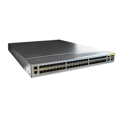 CE6875-48S4CQ-EI, 48 portas SFP+ de 10GE, 4 portas QSFP28 de 100GE ou 4 portas QSFP+ de 40GE.