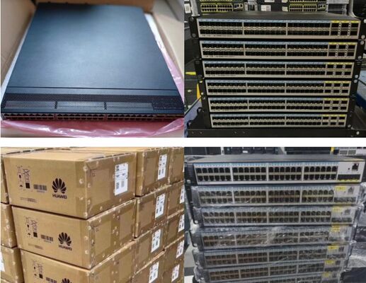 CE6875-48S4CQ-EI, 48 portas SFP+ de 10GE, 4 portas QSFP28 de 100GE ou 4 portas QSFP+ de 40GE.