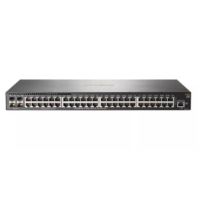 JL260A, switch Aruba 2930F, 48xGE/4xSFP/sem fonte de alimentação