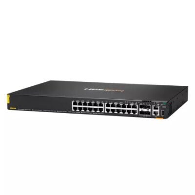 JL725B, switch HPE Aruba 6200F, 24 portas xGigabit/4xSFP+/370W PoE