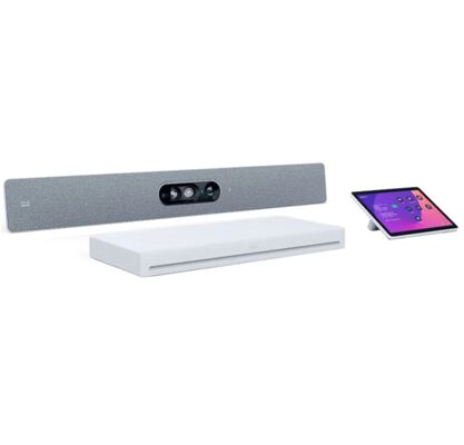 CS-KIT-EQ-K9, Cisco CS-KIT-EQ-K9, kit de videoconferência, 4K Ultra HD, microfone integrado, controle de toque